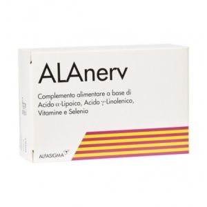 Alanerv Antioxidant Supplement 920 mg 20 Capsules
