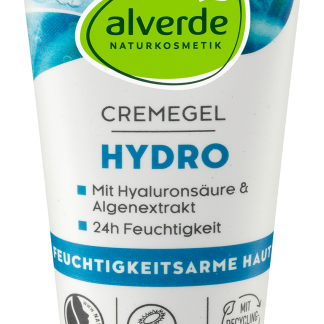 alverde Crema gel viso hydro, 50 ml