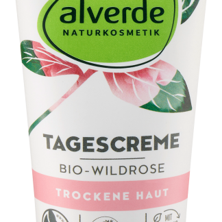 alverde Crema giorno idratante alla rosa canina bio, 50 ml