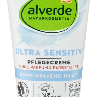 alverde Crema idratante viso Ultra Sensitive, 50 ml