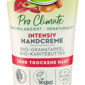 alverde Crema mani Intensive con melagrana bio e burro di karité bio, 75 ml