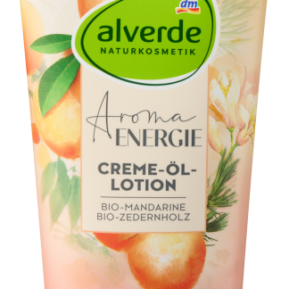 alverde Lozione corpo al mandarino con oli vegetali, 200 ml