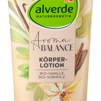 alverde Lozione corpo aromatica alla vaniglia e liquirizia, 200 ml