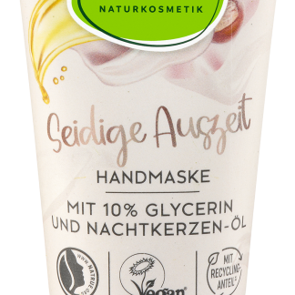 alverde Maschera idratante mani di seta, 50 ml