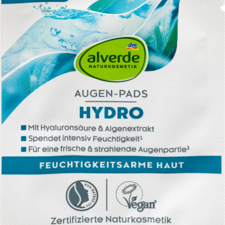 alverde Patch occhi HYDRO, 2 pz