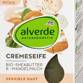 alverde Sapone solido cremoso, 100 g