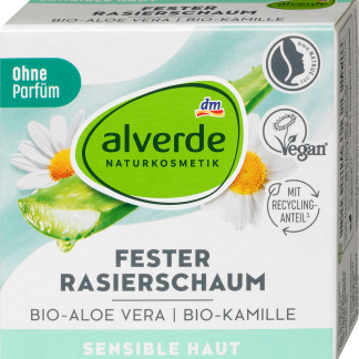 alverde Sapone solido per la depilazione, 50 g