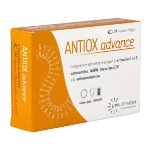 Lipinutragen Antiox Advance Antioxidant supplement 30 capsules