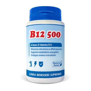 Natural Point B12 Cyanocobalamin Food Supplement 100 Vegetable Capsules