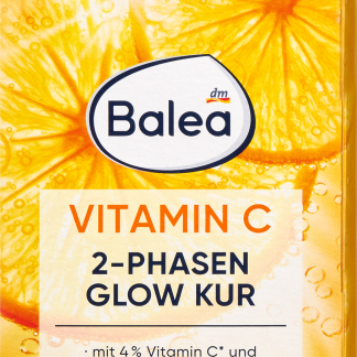 Balea Ampolle 2-Step-Glow Cure con vitamina C, 14 ml