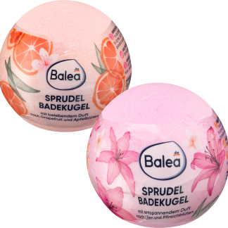 Balea Bomba da bagno effervescente assort., 170 g