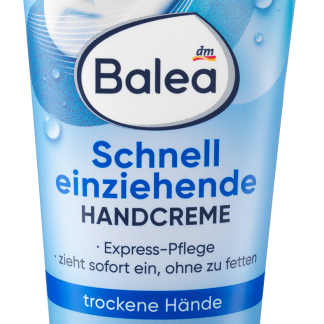 Balea Crema mani idratante ad assorbimento rapido, 100 ml