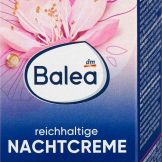 Balea Crema notte nutriente con olio di mandorle, 50 ml