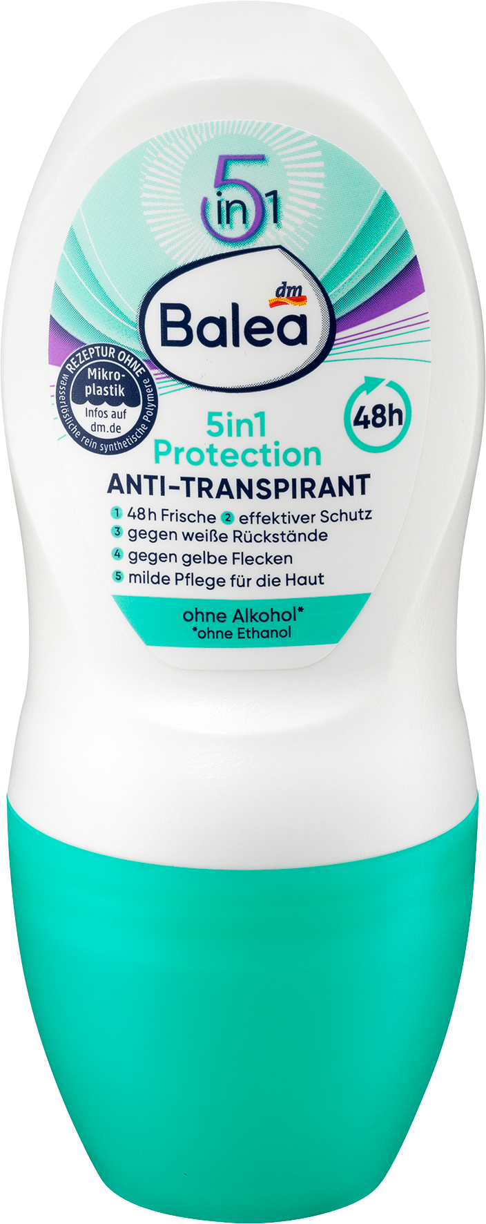 Balea Deodorante roll-on anti-traspirante, 50 ml