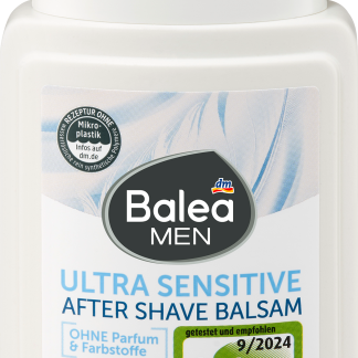Balea MEN Balsamo dopobarba ULTRA SENSITIVE, 100 ml