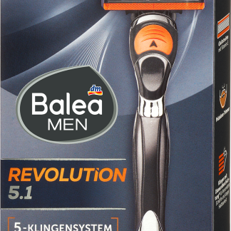 Balea MEN Rasoio 5 lame Revolution 5.1, 1 pz