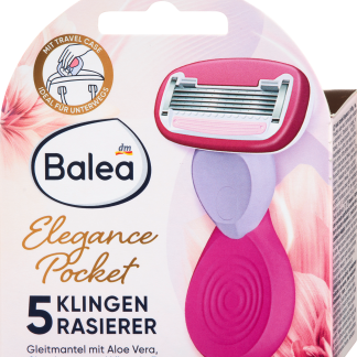 Balea Rasoio 5 lame Elegance Pocket, 1 pz