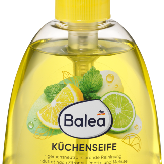 Balea Sapone liquido mani antibatterico con limone, lime e melissa, 300 ml