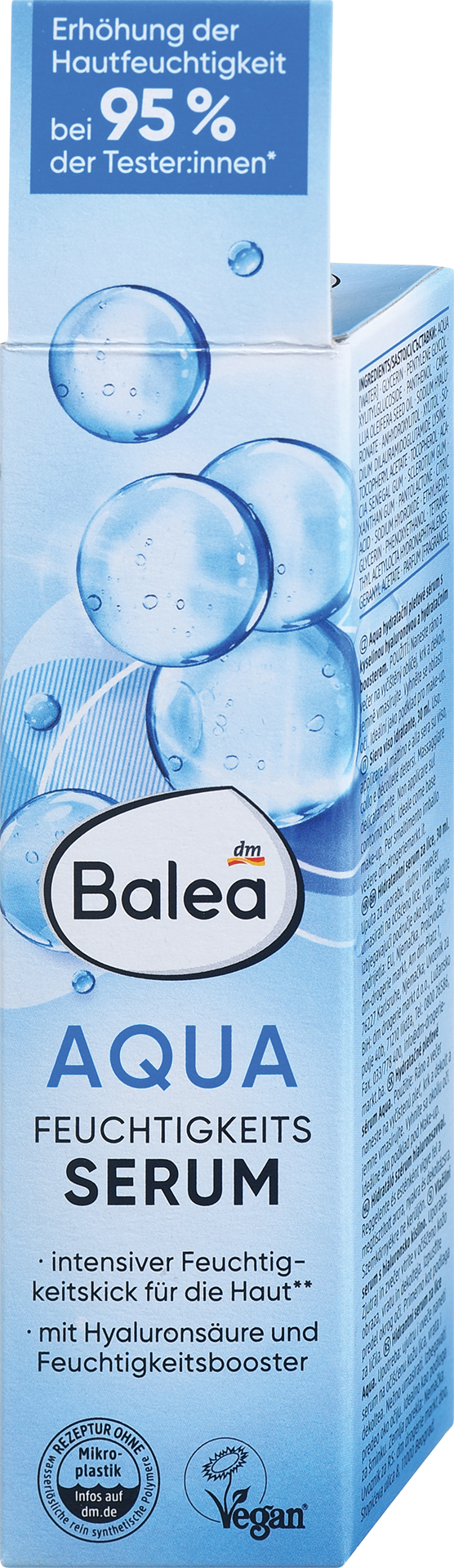Balea Siero idratante AQUA, 30 ml