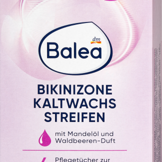 Balea Strisce depilatorie zona bikini, 16 pz