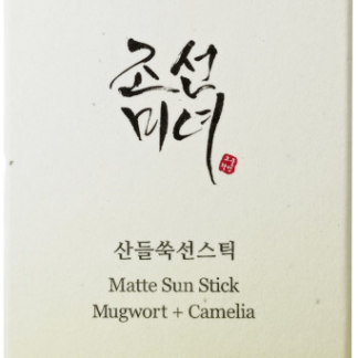 Beauty of Joseon Stick solare per il viso SPF50+ Matte Sun Stick Mugwort + Camelia, 18 g
