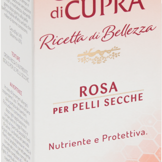 CERA di CUPRA Crema viso rosa nutriente e protettiva con cera d'api, 75 ml