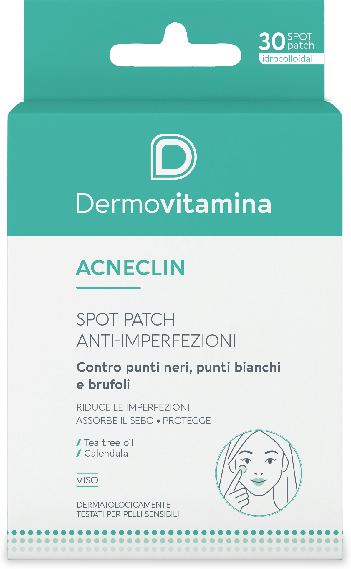 Dermovitamina Patch Acne Anti-imperfezioni, 30 pz