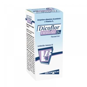 Dicoflor Immuno D3 Vitamin DE Probiotic Supplement 8ml