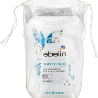 ebelin Dischetti di cotone, 30 pz