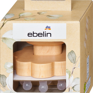 ebelin Massaggiatore per viso e corpo in quarzo rosa, 1 pz