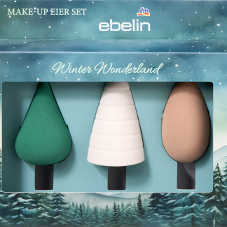ebelin Set spugnette make-up Winter Wonderland, 1 pz