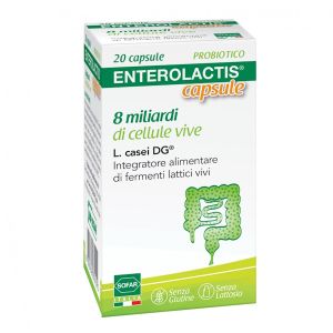 Enterolactis Intestinal Probiotic Supplement 20 Capsules