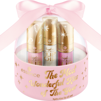 essence Set oli labbra The Most Wonderful Kiss of The Year, 1 pz
