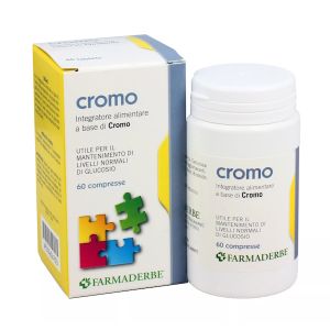 Farmaderbe Chromium Food Supplement 60 Tablets