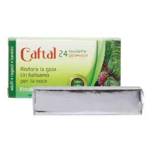 Fitobucaneve Caftal Gola Voce Balsamic Candies 24 Tablets 60g