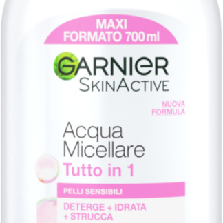 GARNIER SKIN ACTIVE Acqua micellare SKINACTIVE Tutto in 1 pelli sensibili maxi formato, 700 ml