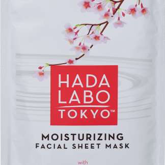 HADA LABO TOKYO Maschera viso idratante con super acido ialuronico, 1 pz