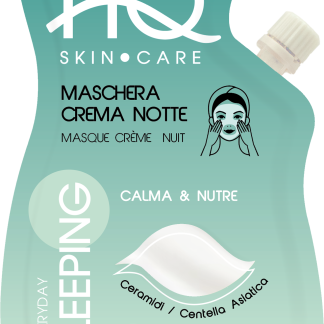 HQ Maschera crema notte Ceramidi & Centella asiatica, 25 ml