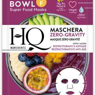 HQ Maschera viso in tessuto ristrutturante e anti-age Vit F, 1 pz