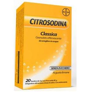 Citrosodine Calcium Supplement Sachets 20 Effervescent Sachets