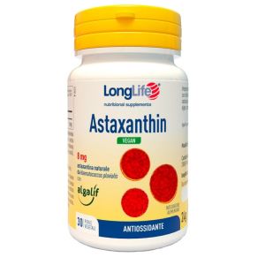 LongLife Astaxanthin Vegan Antioxidant Supplement 30 Pearls