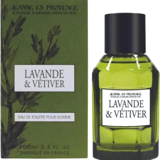 JEANNE EN PROVENCE Eau de Toilette Lavande e Vétiver Uomo, 100 ml
