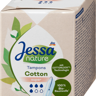 Jessa Assorbenti interni nature Cotton, taglia Super, 16 pz