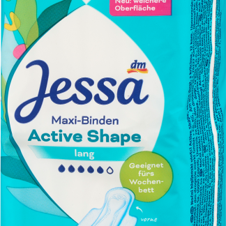 Jessa Assorbenti maxi Active Shape lunghi, 12 pz