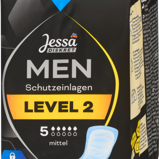 Jessa DISKRET Assorbente per incontinenza media uomo, 10 pzDispositivi medici