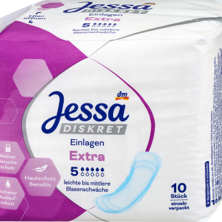 Jessa DISKRET Assorbenti per l'incontinenza Diskret Extra, 10 pzDispositivi medici