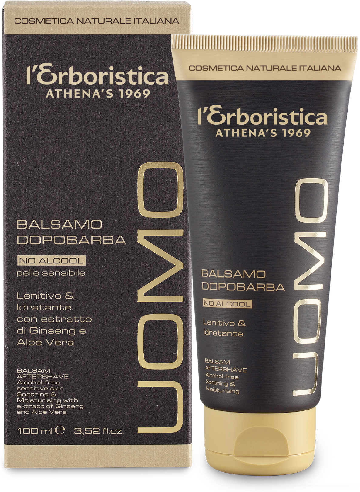 L'ERBORISTICA Balsamo dopobarba lenitivo e idratante, 100 ml