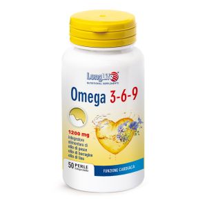 Longlife Omega 3-6-9 Fatty Acid Supplement 50 Pearls