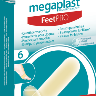 megaplast Cerotti piccoli per vesciche ai piedi, 6 pzDispositivi medici