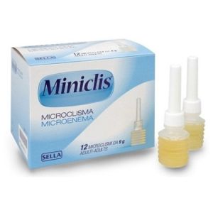 Miniclis Adults 9g 12 Microenemas Cl Ii